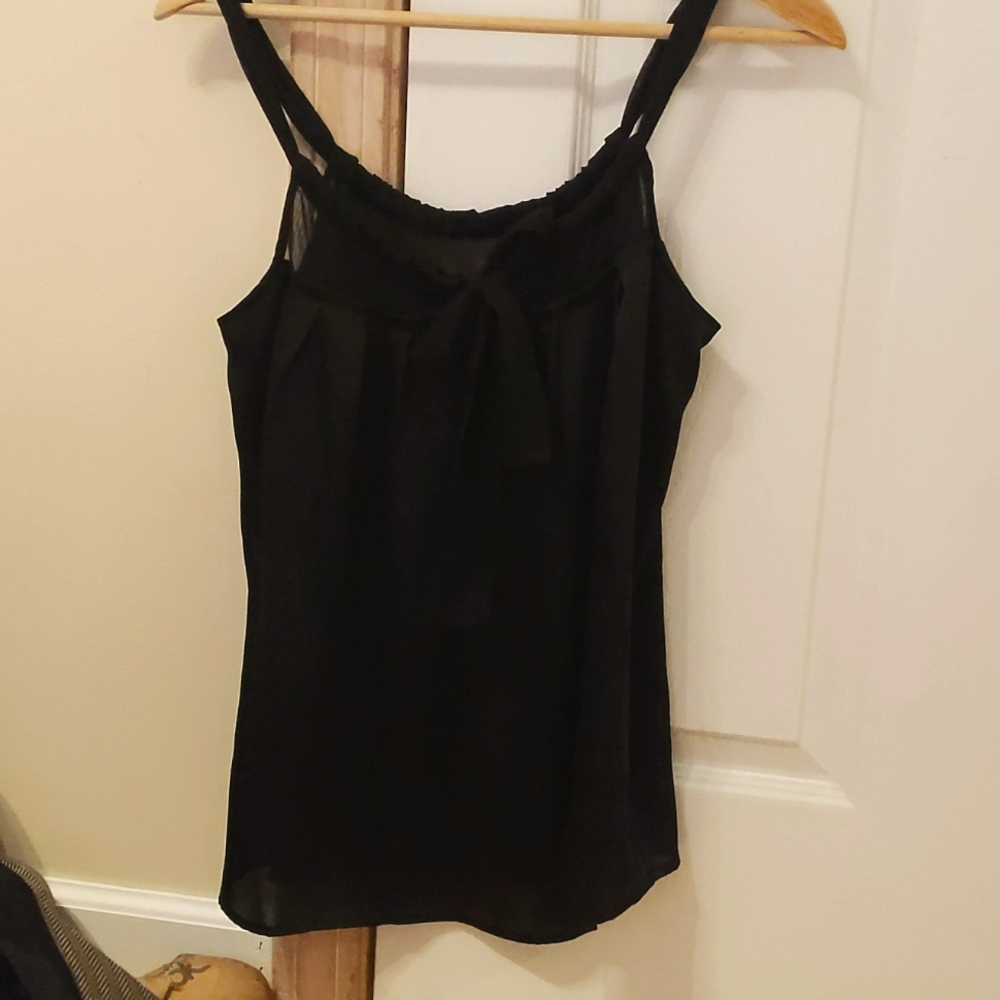 Silky black top
